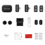 Hollyland LARK A1 2-Person Wireless Microphone Combo - Image 2