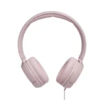 JBL Tune 500 Pure Bass Wired Headphone - Pink - Image 2