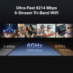 TP-Link Archer BE550 BE9300 Tri-Band Wi-Fi 7 Router - Image 7