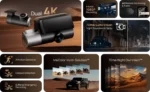 70mai T800-2 4K Dash Cam Set - Image 2