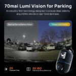70mai Dash Cam 4K Omni HDR Set - Image 9