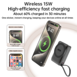 Aspor A313 10000mAh Magnetic Power Bank - Image 6