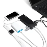TP Link UH720 USB 3.0 7-Port Hub data transfer ports - Image 7