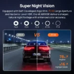 70mai Dash Cam 4K A800SE Set - Image 5