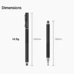 Spigen Universal Stylus Pen Black - Image 11