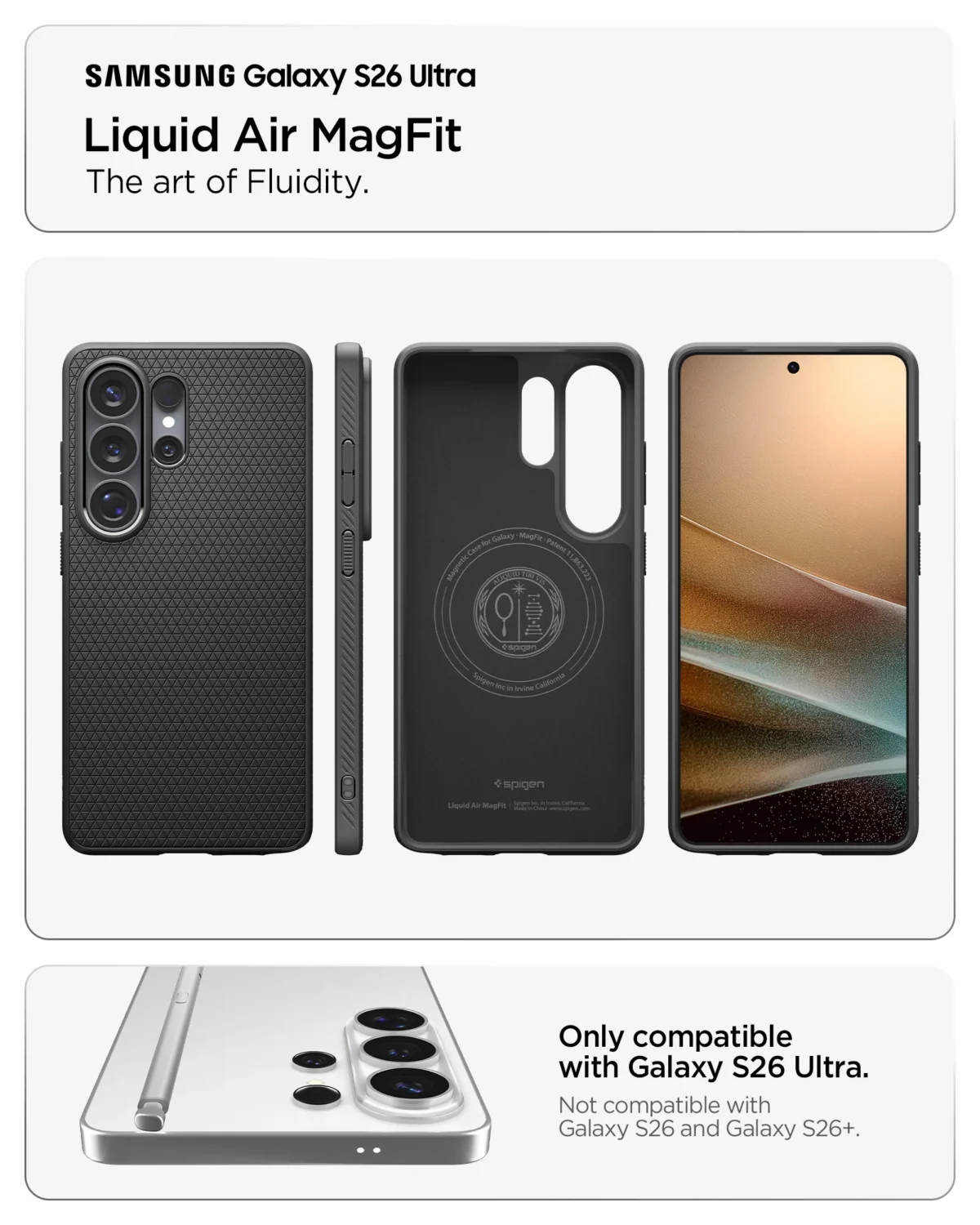 Galaxy S26 Ultra Case Liquid Air (Mag Fit) - Image 9