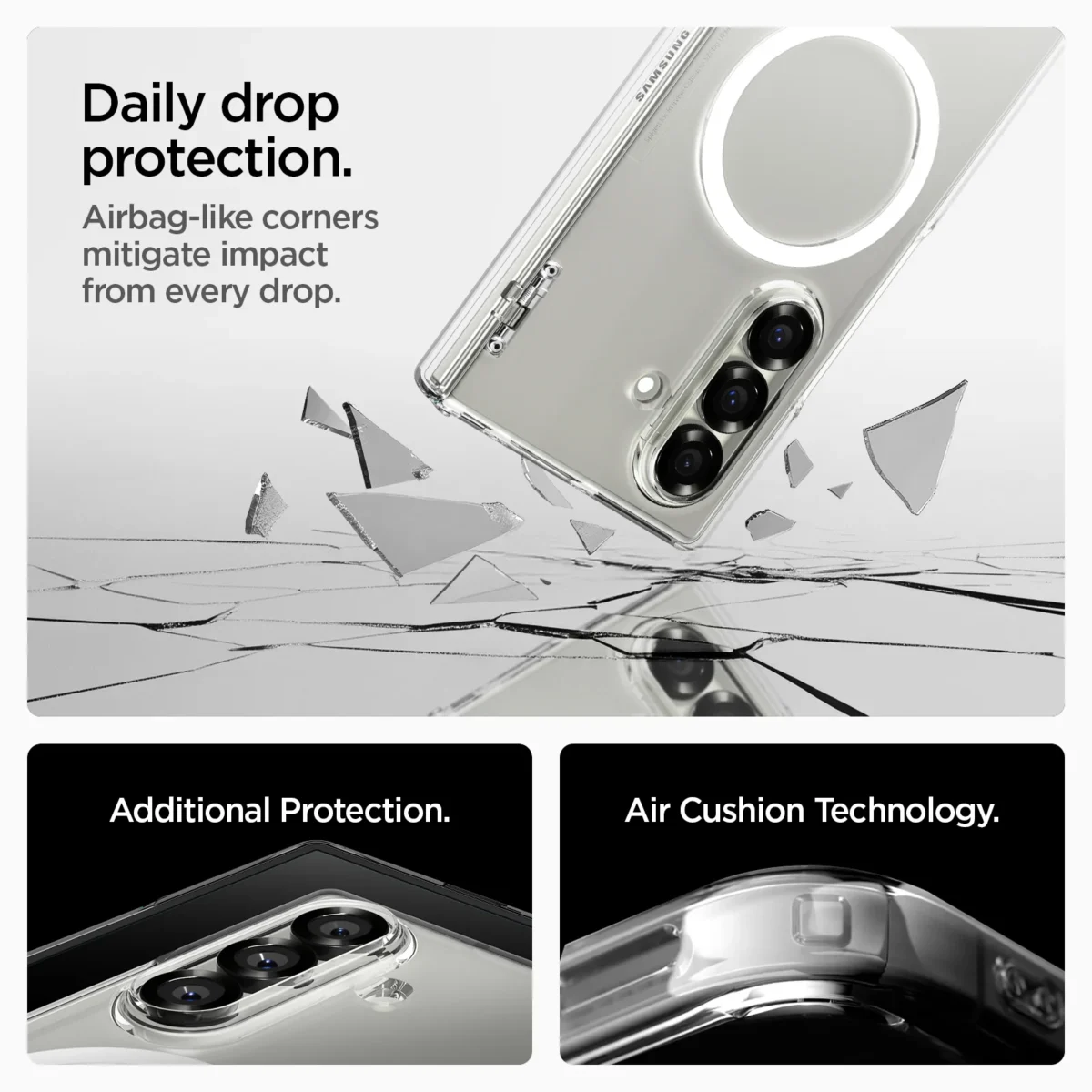 Spigen Galaxy Z Fold 7 Ultra Hybrid Pro case (Mag Fit) - Image 21
