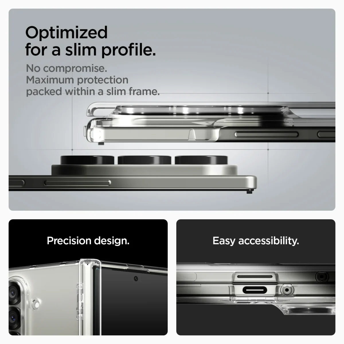 Spigen Galaxy Z Fold 7 Ultra Hybrid Pro case (Mag Fit) - Image 22