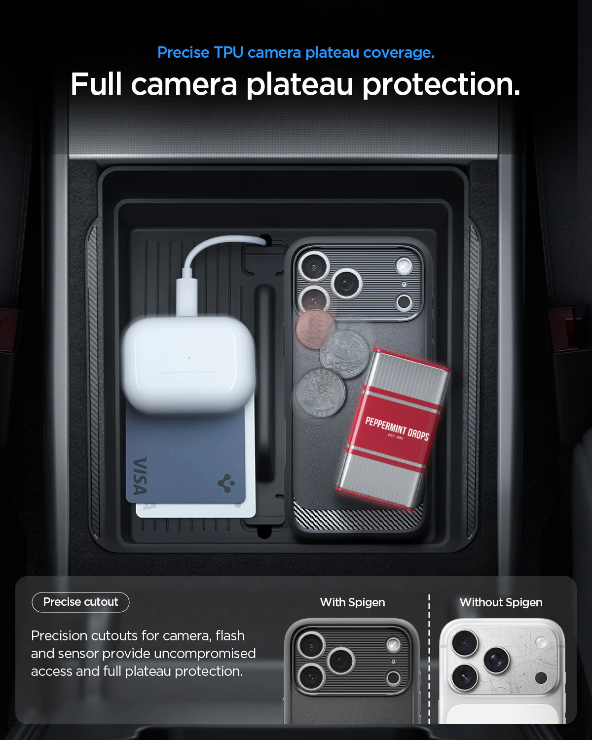 Spigen iPhone 17 Pro Max Case Rugged Armor (Mag Fit) - Image 15