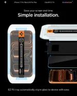 iPhone 16 Pro Max Screen Protector GLAS.tR EZ Fit | Sensor Protected - Image 20