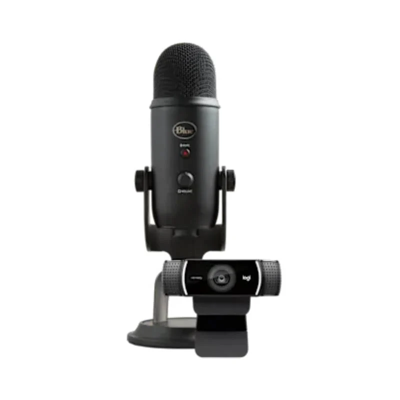 Logitech Yeti + C922 Pro Streamer Pack (1) Logitech Yeti + C922 Pro Streamer Pack - Image 1