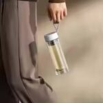 Xiaomi Double-Layer Glass Portable Coffee Cup – 400ml - Image 3