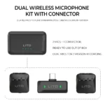 LITO LM04 Wireless Lavalier Microphone - Image 3
