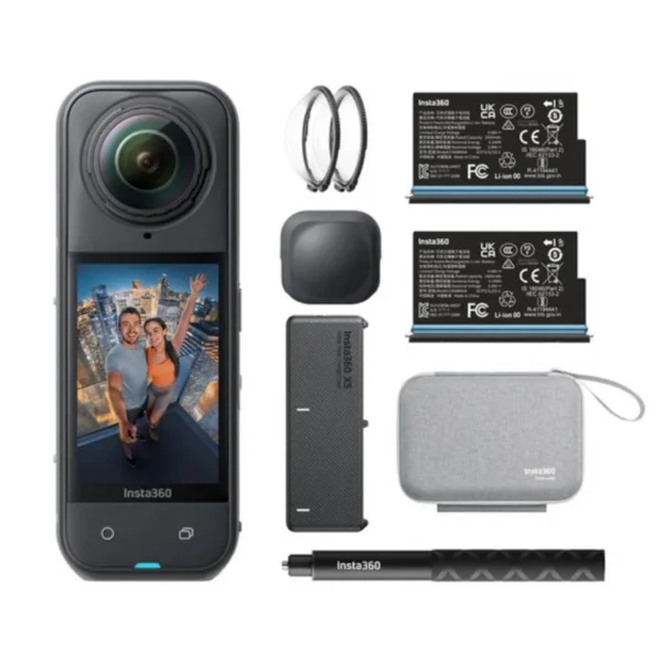 Insta360 X5 8K 360° Action Camera Essentials Bundle