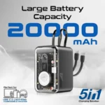 Promate Mavrix 20 20000mAh 65W Transparent Power Bank - Image 3
