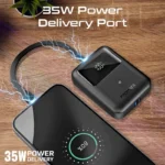Promate PowerPod 10 10000mAh 35W Fast Charging Power Bank - Image 2