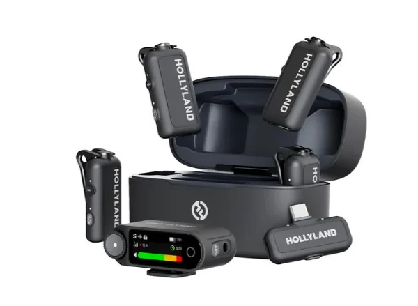 Hollyland LARK MAX 2 Combo 4-Person Wireless Microphone